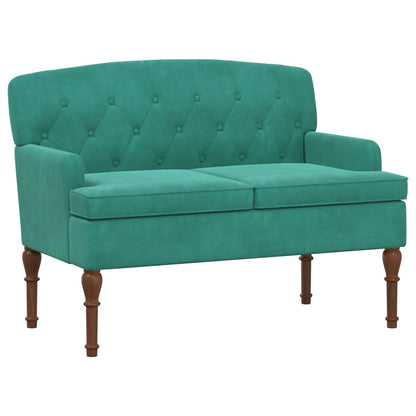 Loungebank met knopencomfort Turquoise 111 x 65 x 79 cm Fluweel