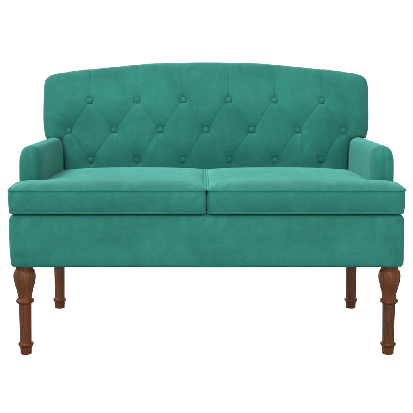 Loungebank met knopencomfort Turquoise 111 x 65 x 79 cm Fluweel