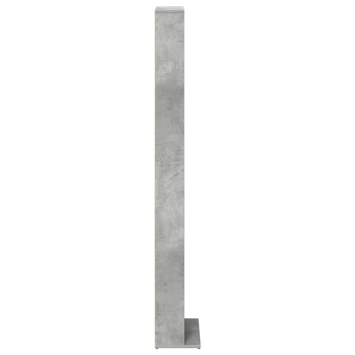 CD Kast Betongrijs 33 x 23,5 x 175 cm Bewerkt hout