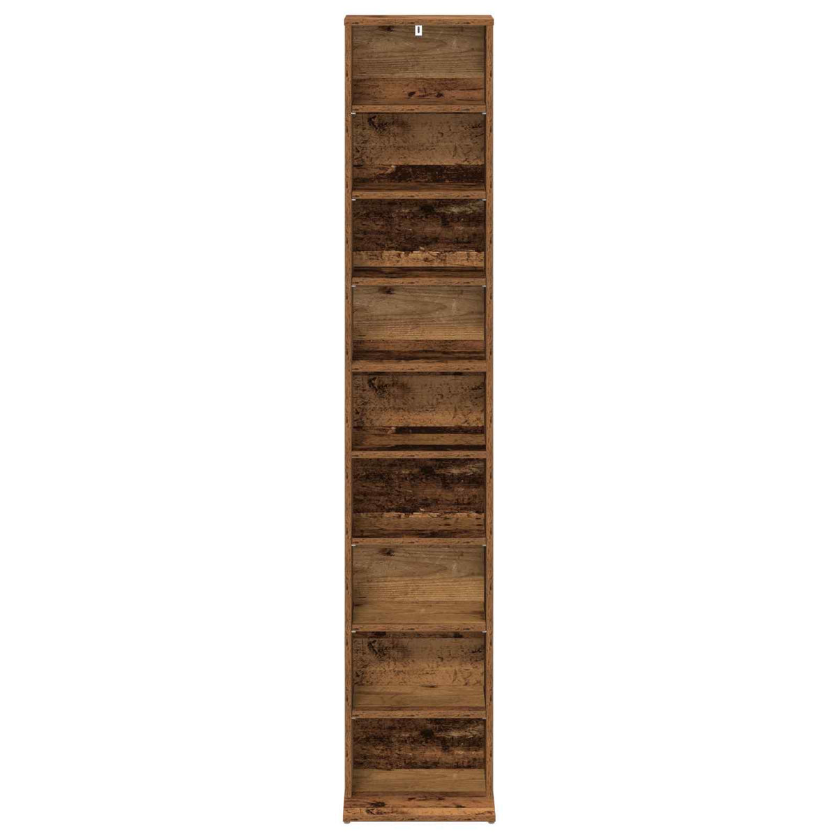 CD Kast Oud hout 33 x 23,5 x 175 cm Bewerkt hout