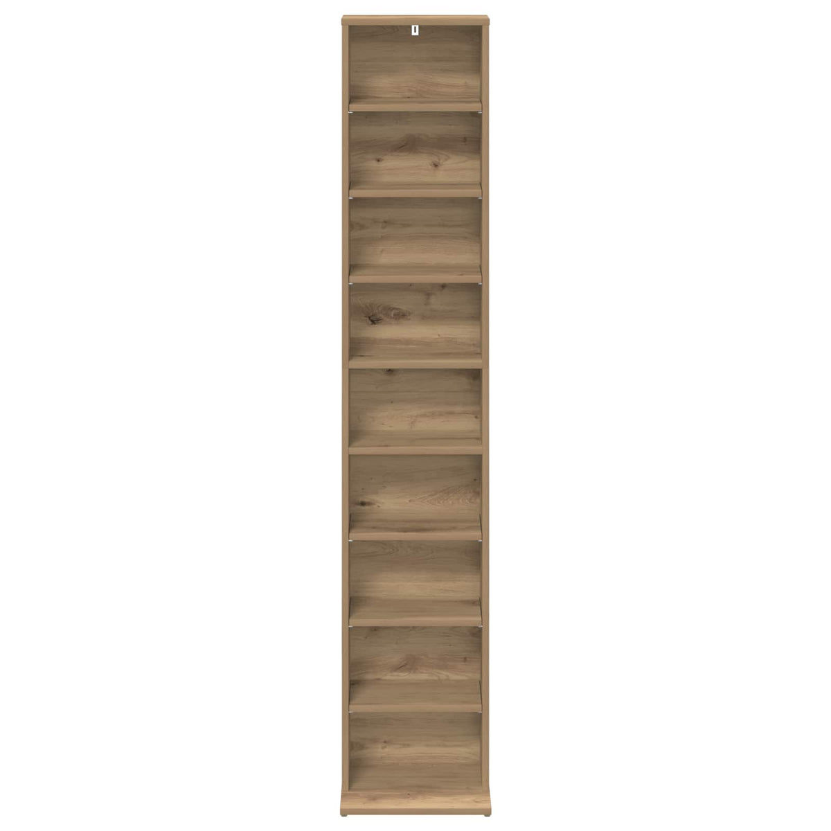 CD Kast Artisanaal eiken 33 x 23,5 x 175 cm Bewerkt hout