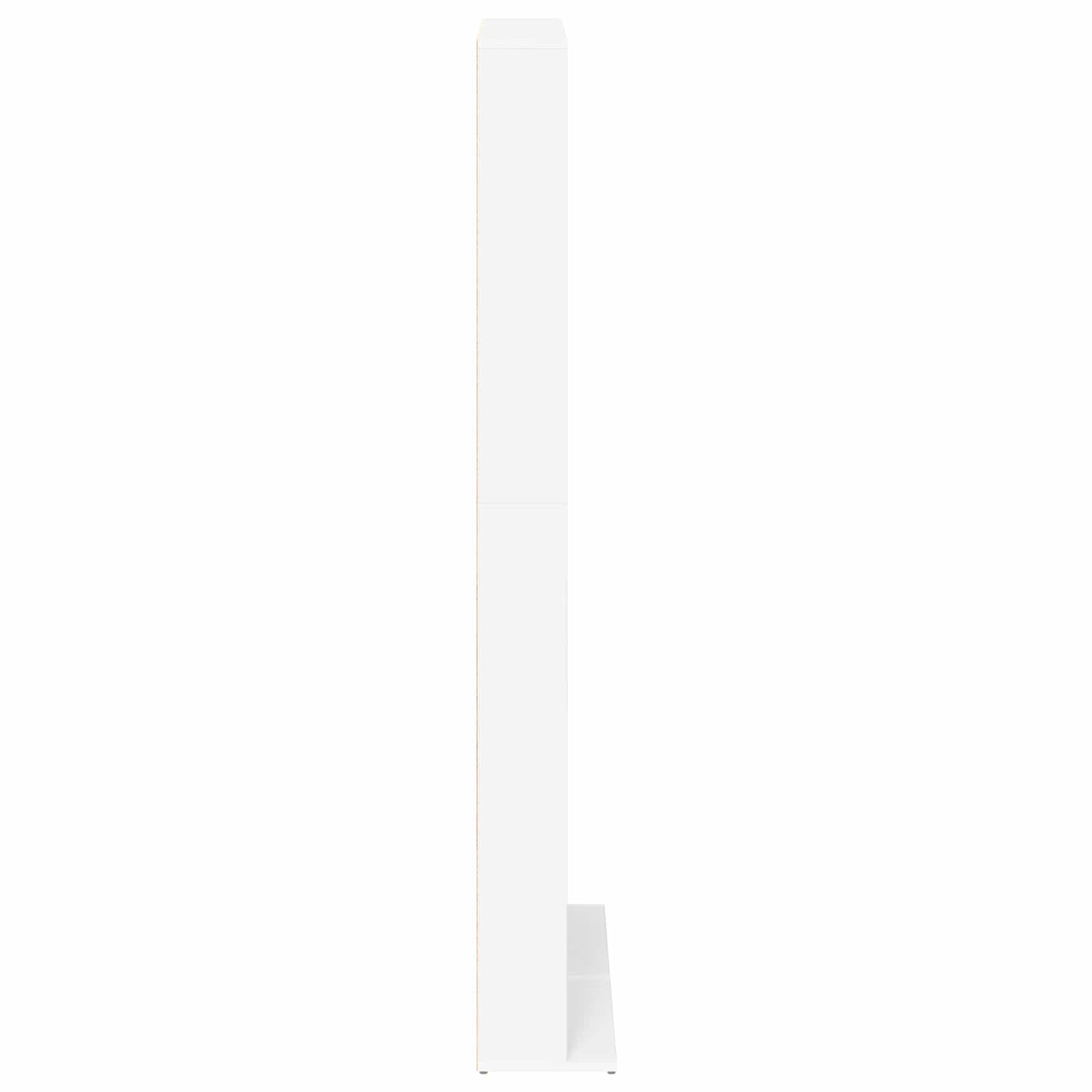 CD Kast Wit 65 x 23,5 x 175 cm Bewerkt hout