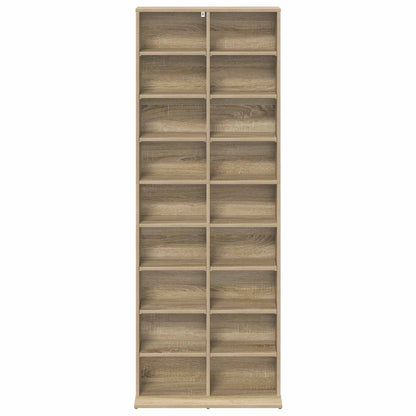 CD Kast Sonoma Eiken 65 x 23,5 x 175 cm Bewerkt hout