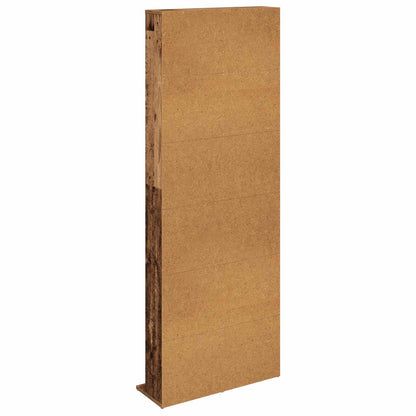 CD Kast Oud hout 65 x 23,5 x 175 cm Bewerkt hout