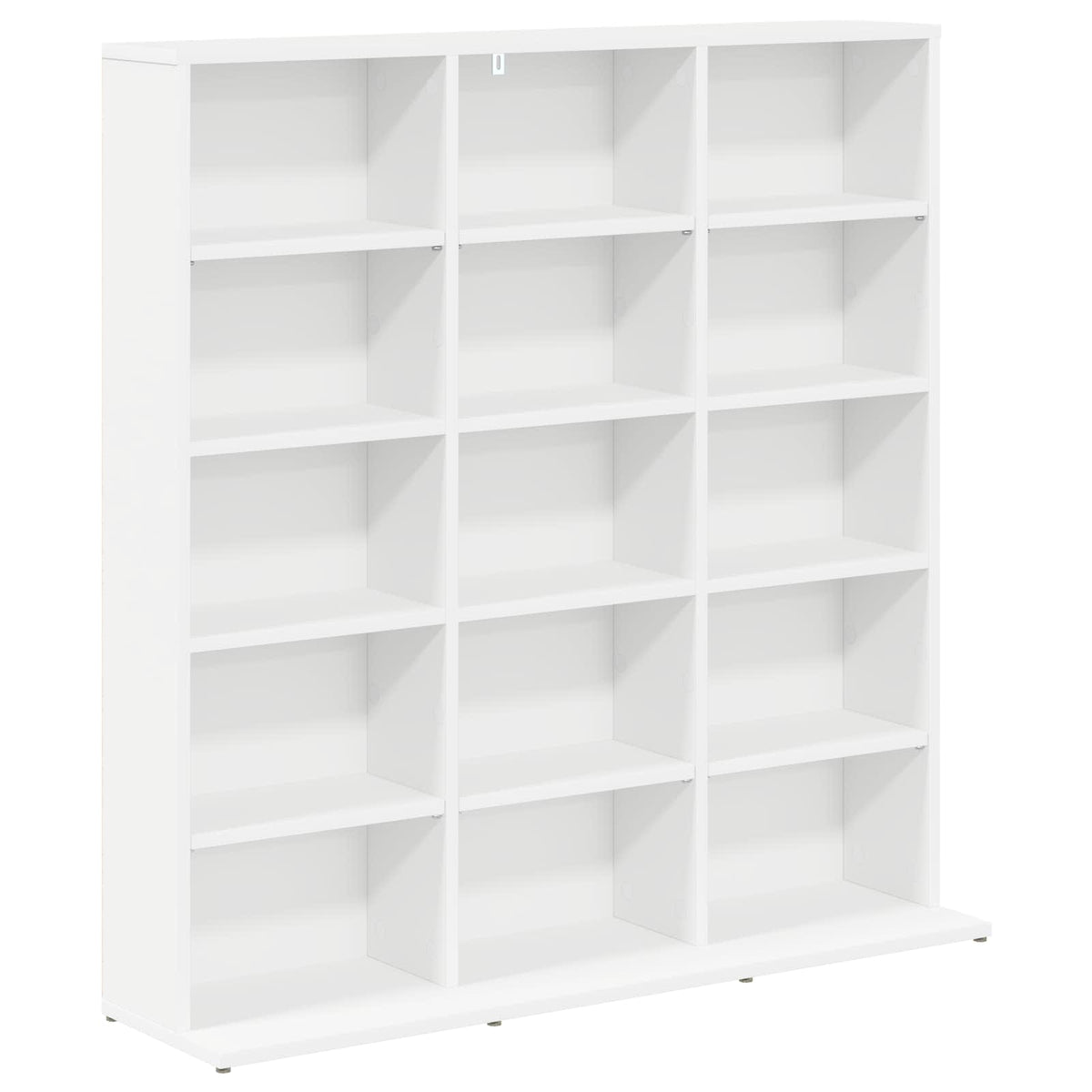 CD Kast Wit 96 x 23,5 x 97,5 cm Bewerkt hout