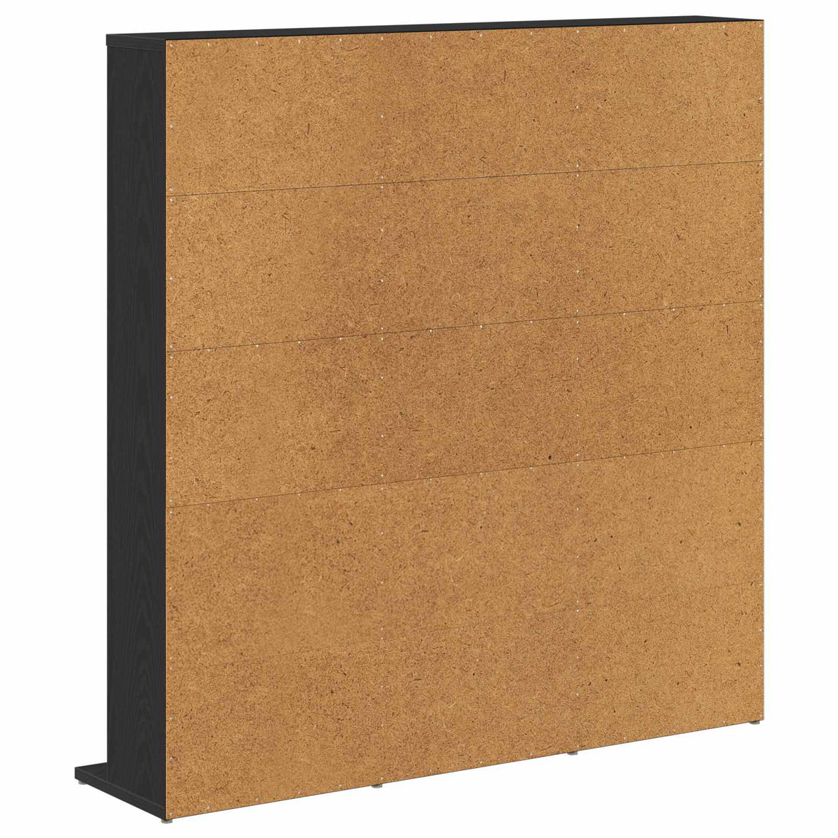CD Kast Zwart eiken 96 x 23,5 x 97,5 cm Bewerkt hout