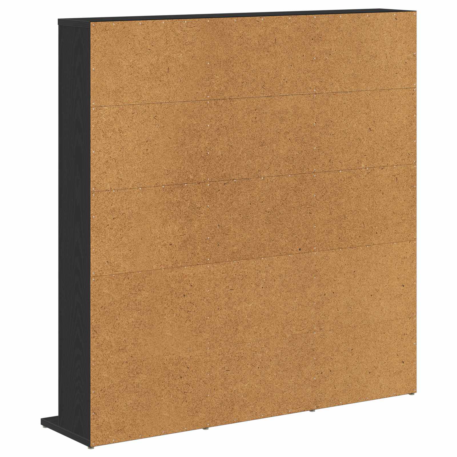 CD Kast Zwart eiken 96 x 23,5 x 97,5 cm Bewerkt hout
