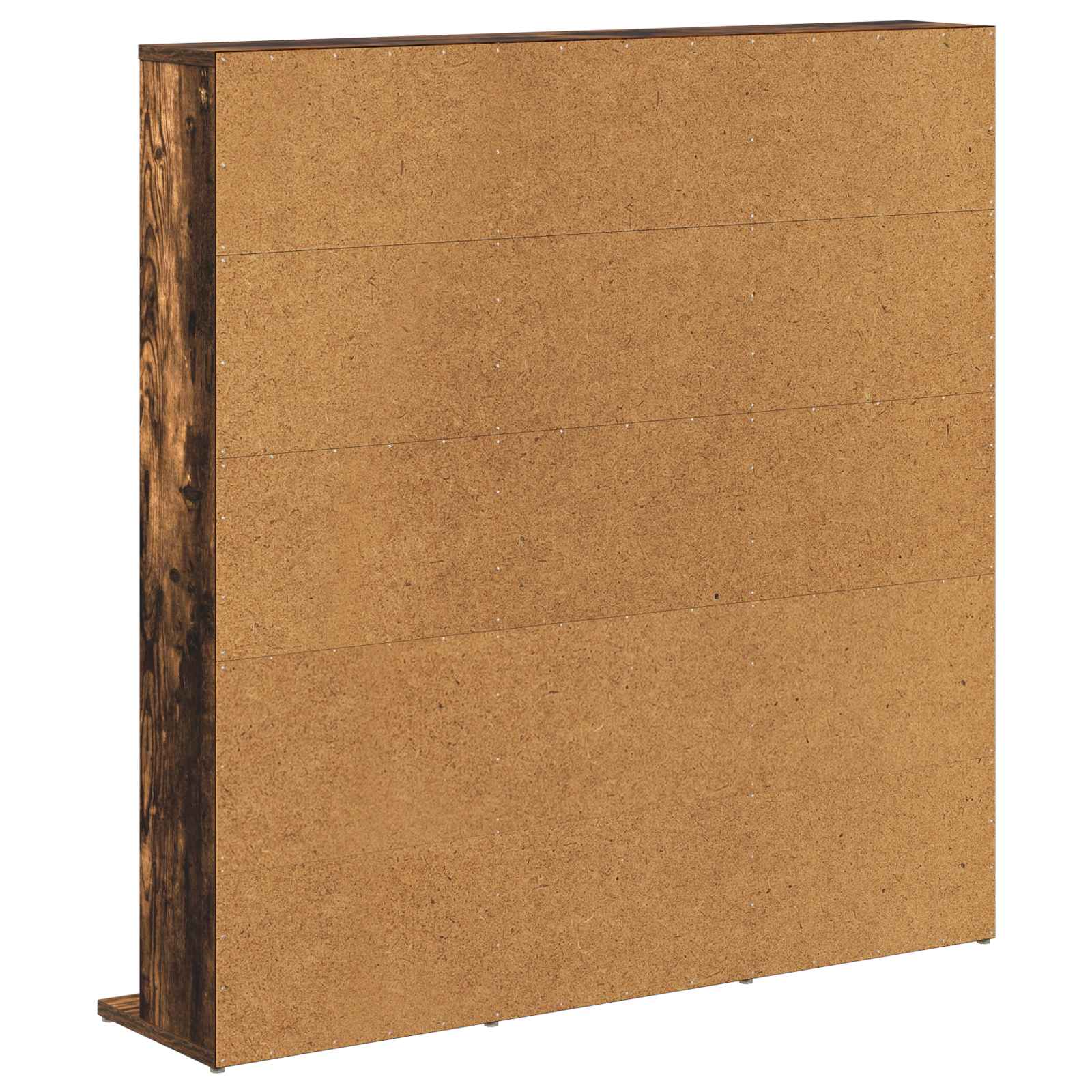 CD Kast Gerookt eiken 96 x 23,5 x 97,5 cm Bewerkt hout