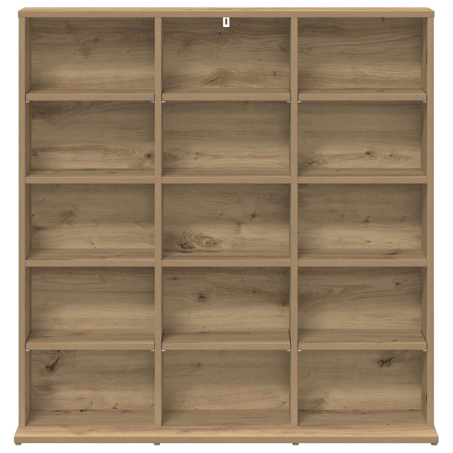 CD Kast Artisanaal eiken 96 x 23,5 x 97,5 cm Bewerkt hout