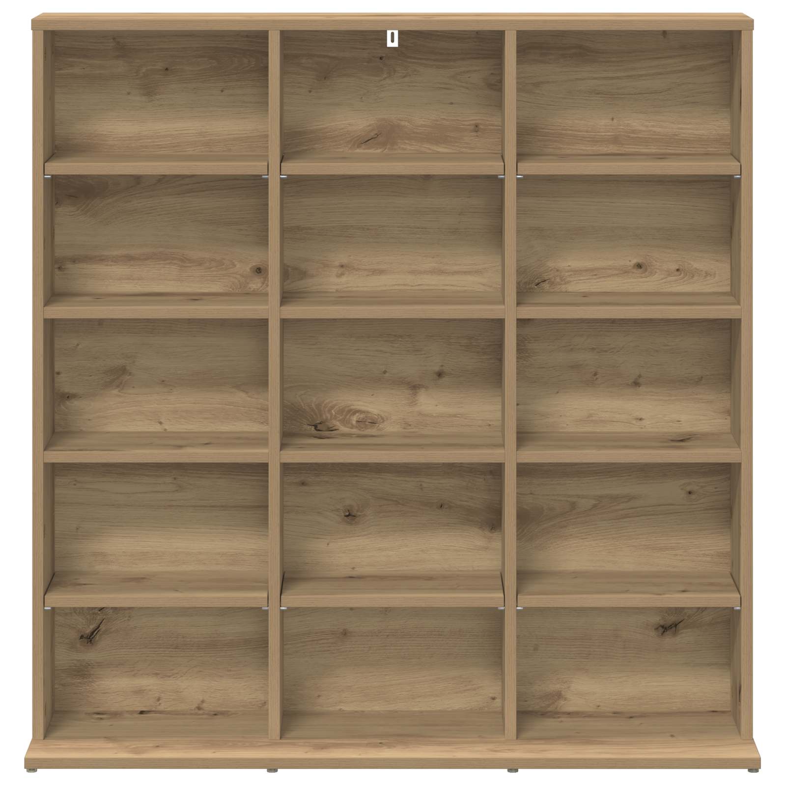CD Kast Artisanaal eiken 96 x 23,5 x 97,5 cm Bewerkt hout