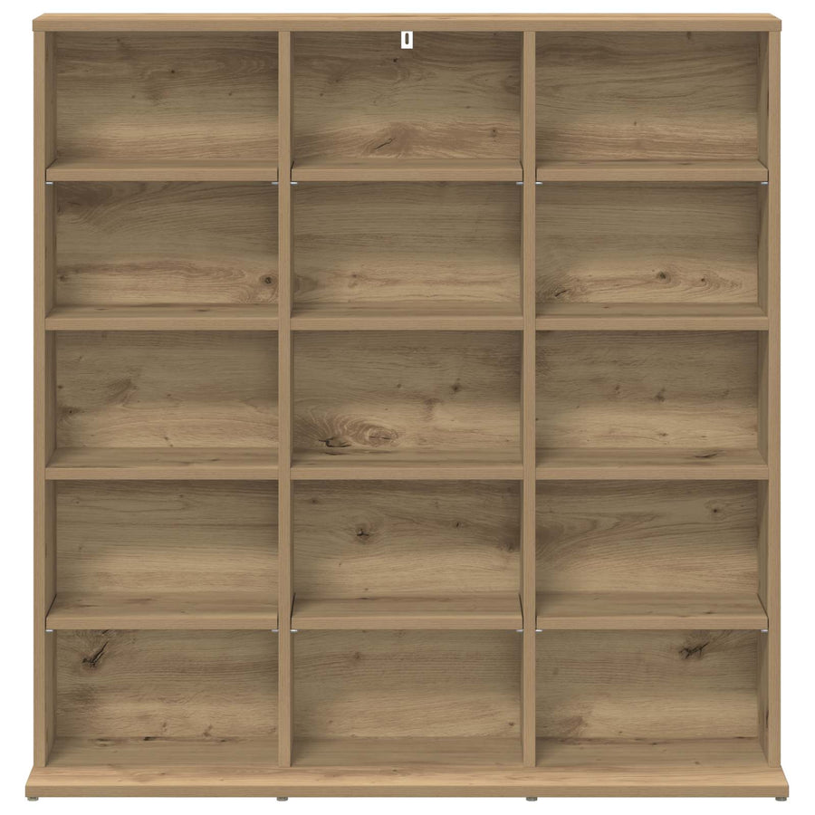 CD Kast Artisanaal eiken 96 x 23,5 x 97,5 cm Bewerkt hout