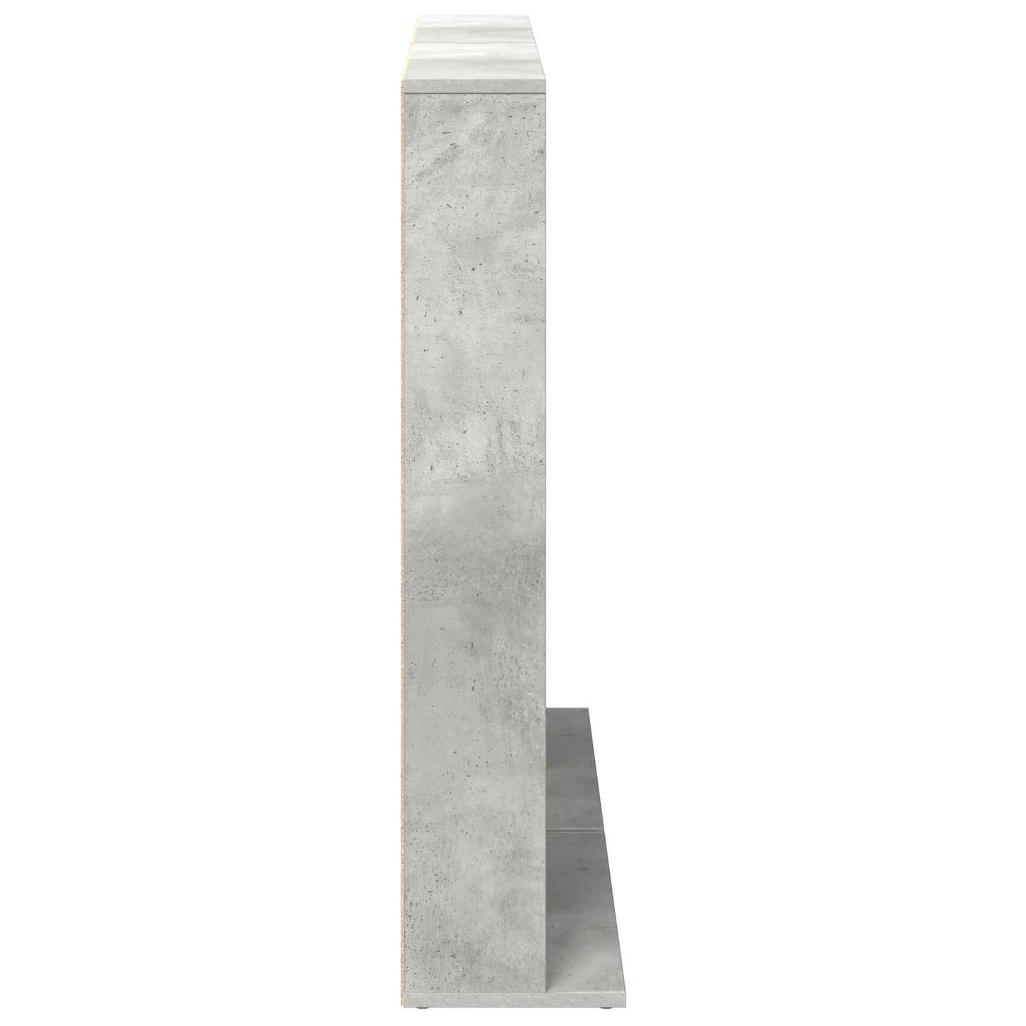 CD Kast 2 st Betongrijs 65 x 23,5 x 97,5 cm Bewerkt hout