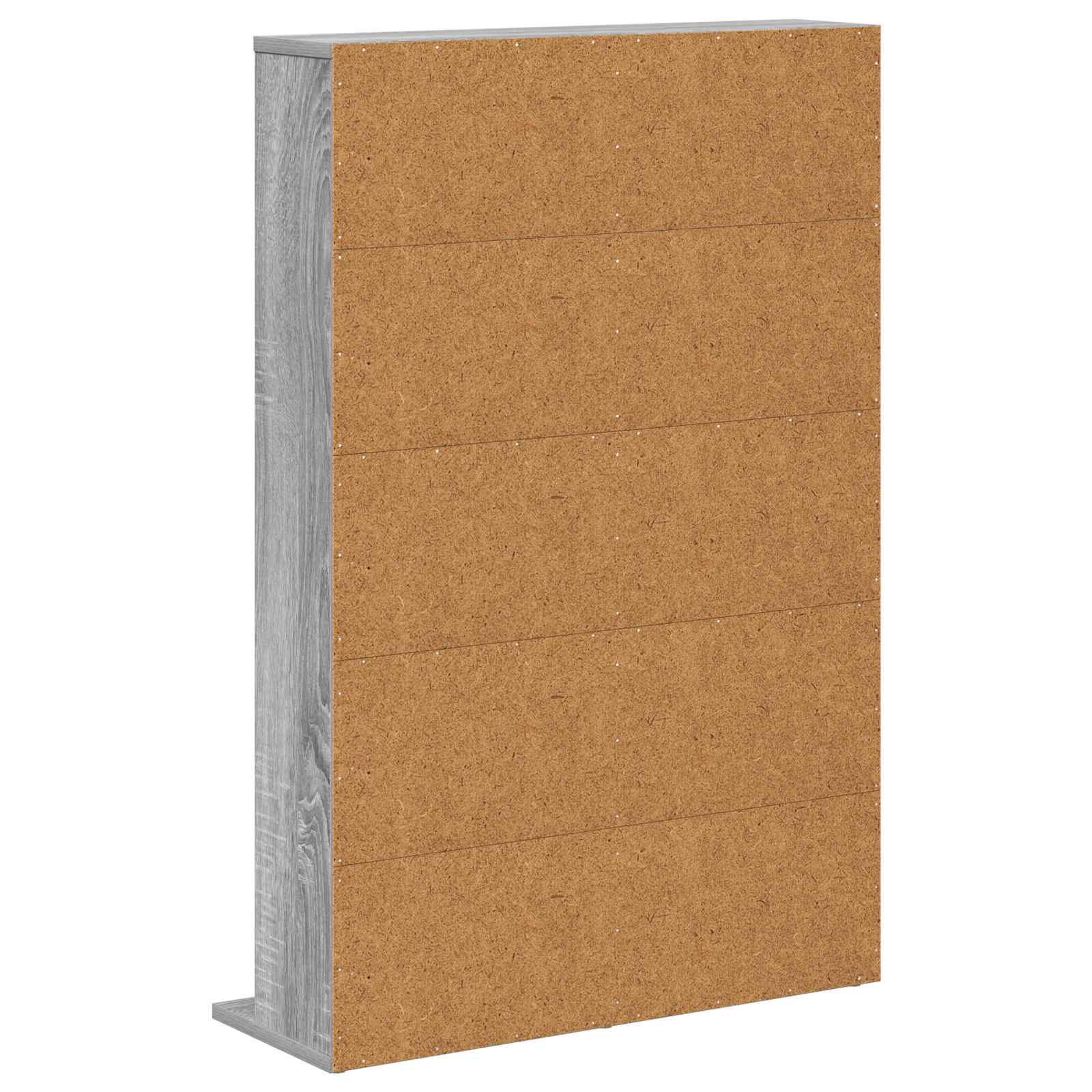 CD Kast Grijs Sonoma 65 x 23,5 x 97,5 cm Bewerkt hout