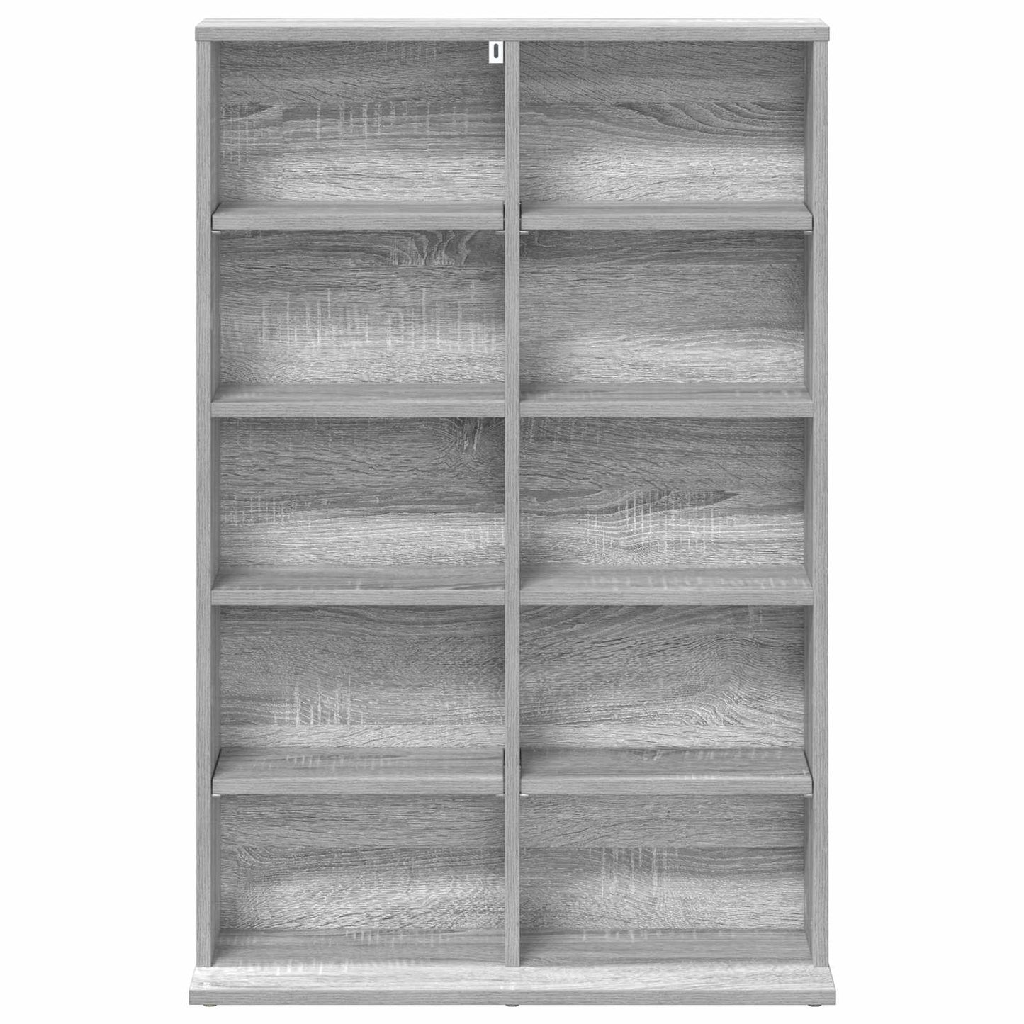 CD Kast Grijs Sonoma 65 x 23,5 x 97,5 cm Bewerkt hout