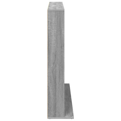 CD Kast 2 st Grijs Sonoma 65 x 23,5 x 97,5 cm Bewerkt hout