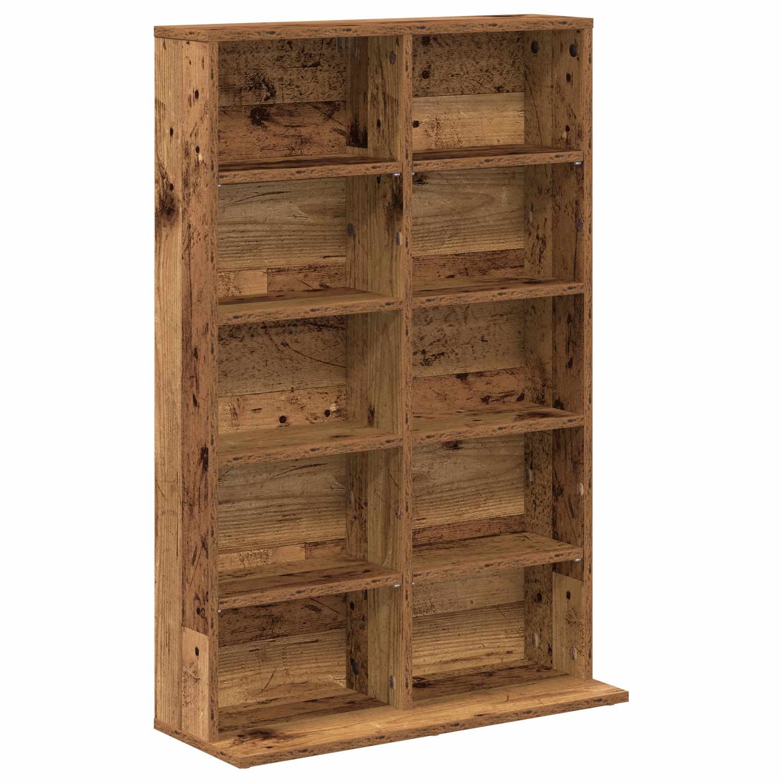CD Kast Oud hout 65 x 23,5 x 97,5 cm Bewerkt hout