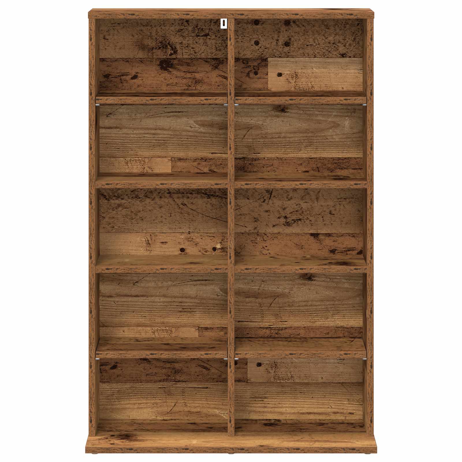 CD Kast Oud hout 65 x 23,5 x 97,5 cm Bewerkt hout