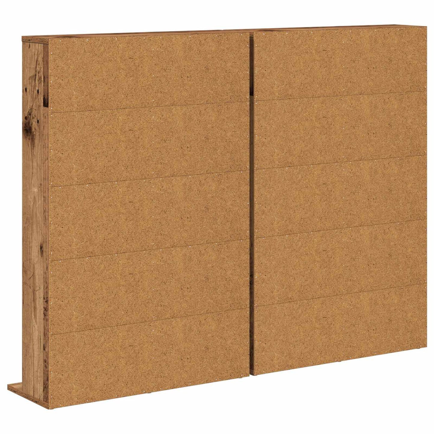 CD Kast 2 st Oud hout 65 x 23,5 x 97,5 cm Bewerkt hout