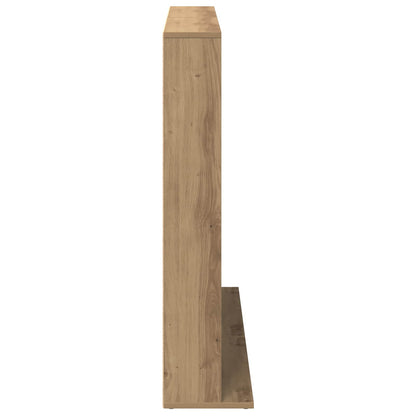 CD Kast 2 st Artisanaal eiken 65 x 23,5 x 97,5 cm Bewerkt hout