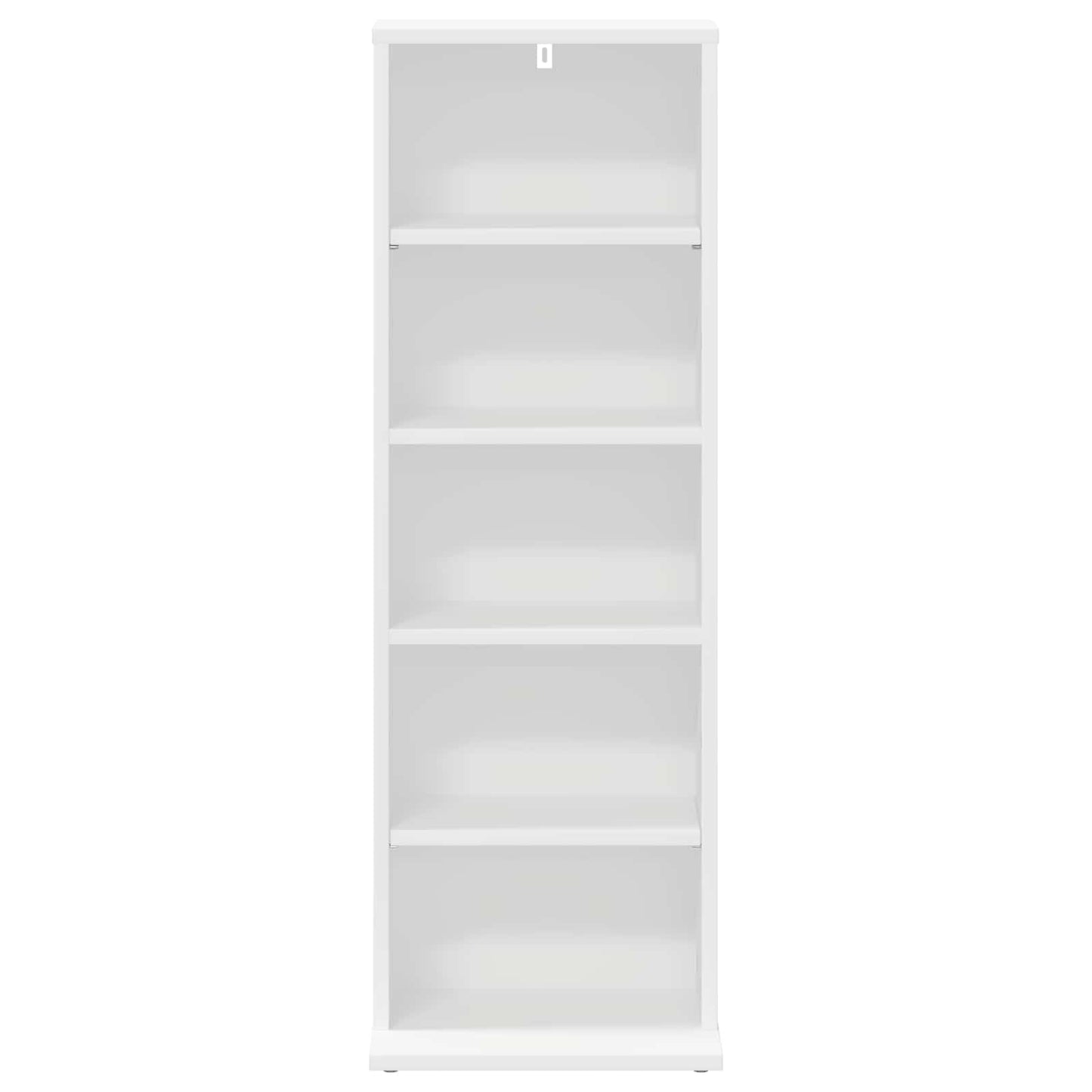 CD Kast Wit 33 x 23,5 x 97,5 cm Bewerkt hout