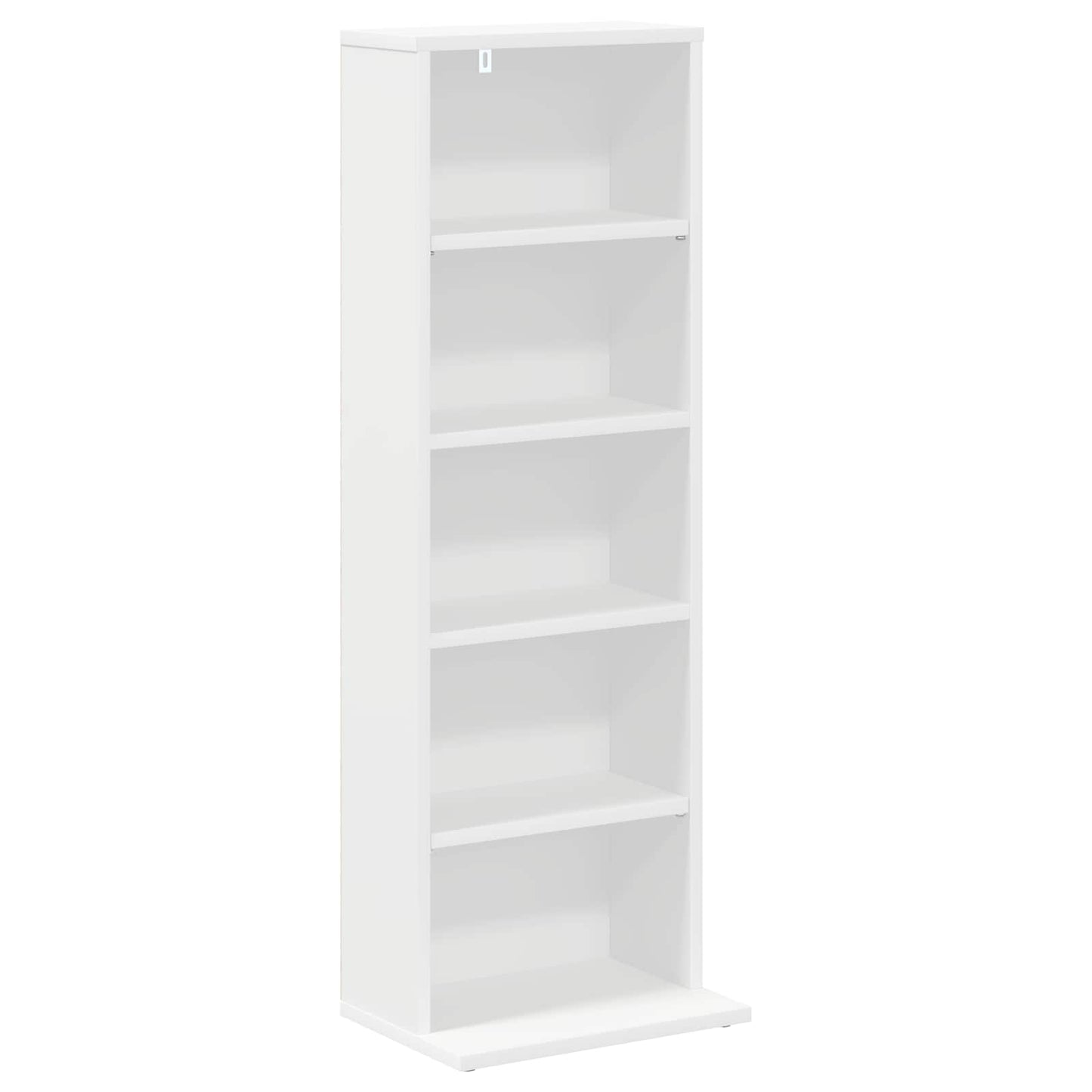 CD Kast 2 st Wit 33 x 23,5 x 97,5 cm Bewerkt hout