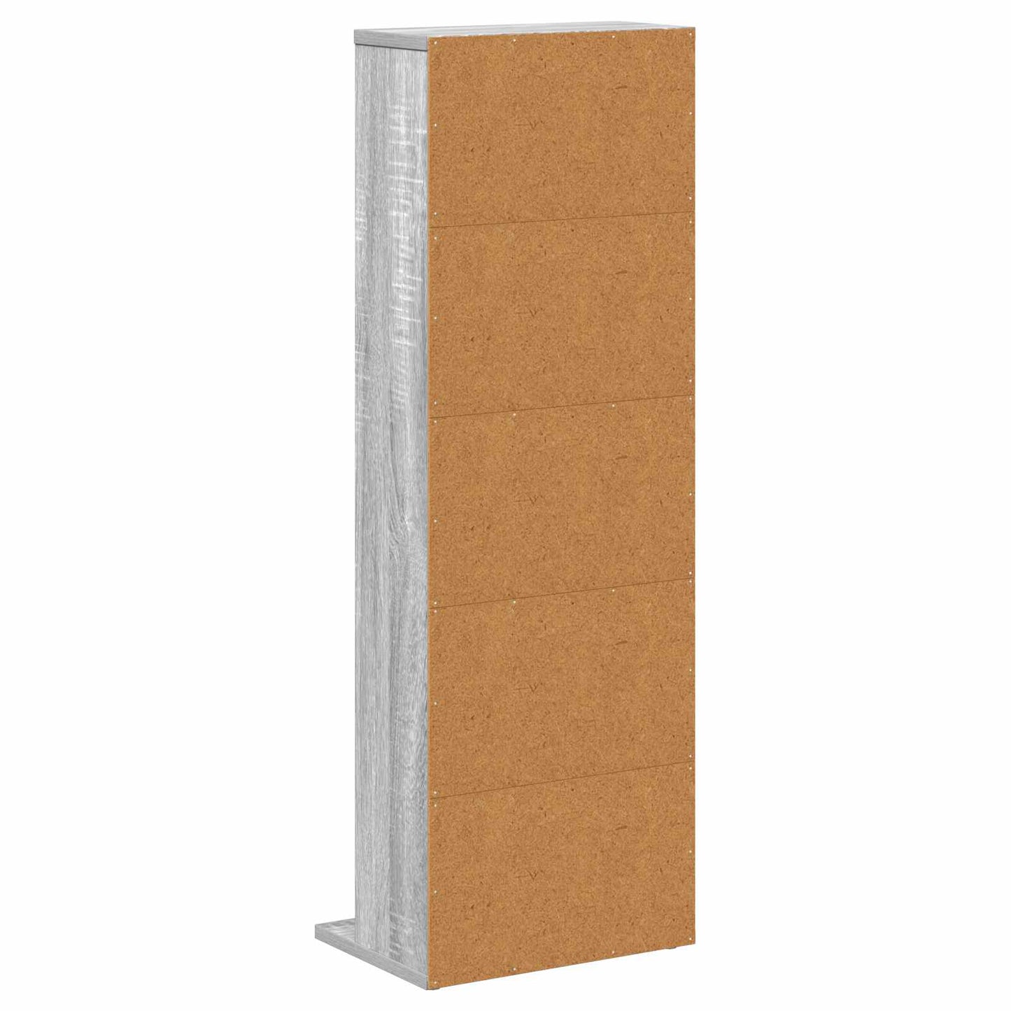 CD Kast Grijs Sonoma 33 x 23,5 x 97,5 cm Bewerkt hout