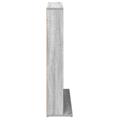 CD Kast Grijs Sonoma 33 x 23,5 x 97,5 cm Bewerkt hout