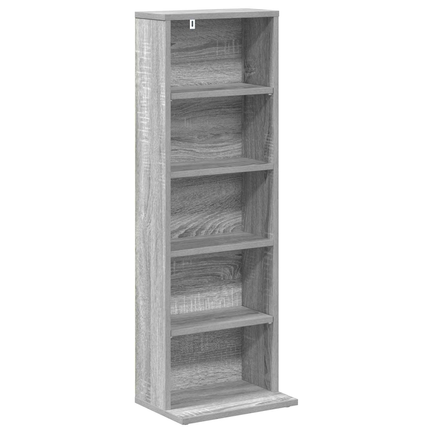 CD Kast 2 st Grijs Sonoma 33 x 23,5 x 97,5 cm Bewerkt hout