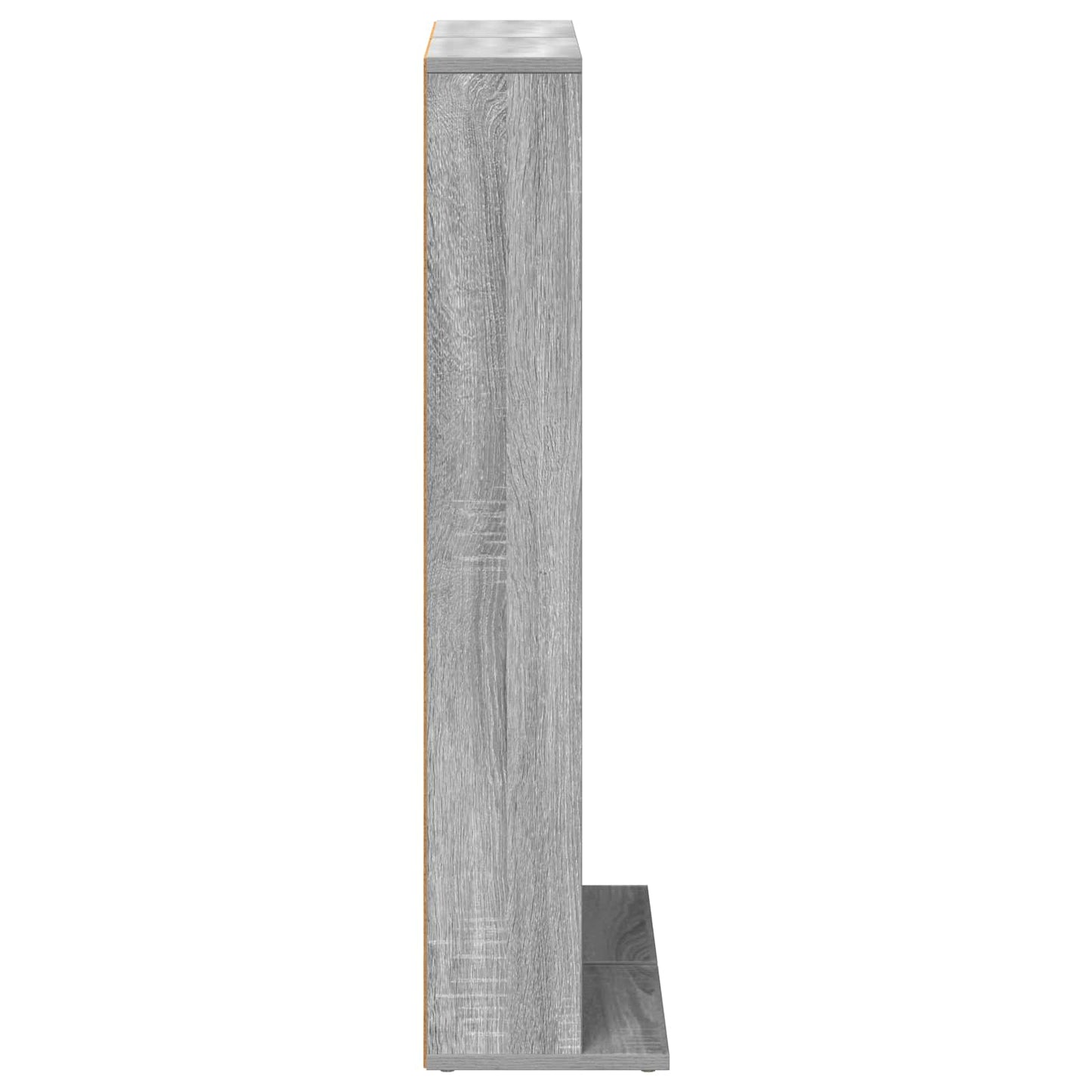 CD Kast 2 st Grijs Sonoma 33 x 23,5 x 97,5 cm Bewerkt hout
