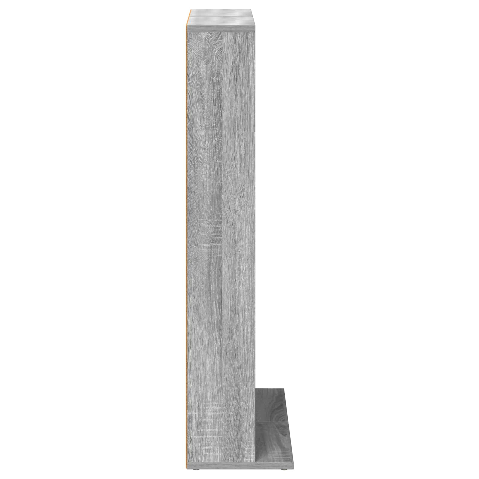 CD Kast 2 st Grijs Sonoma 33 x 23,5 x 97,5 cm Bewerkt hout