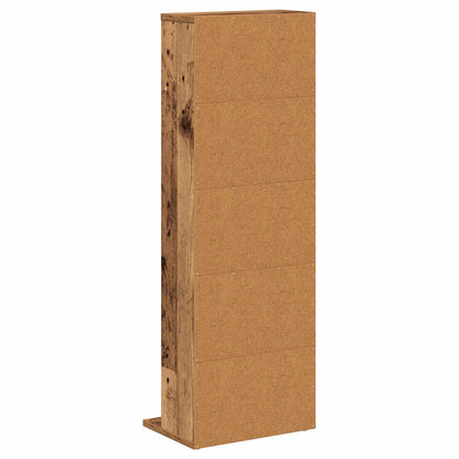 CD Kast Oud hout 33 x 23,5 x 97,5 cm Bewerkt hout