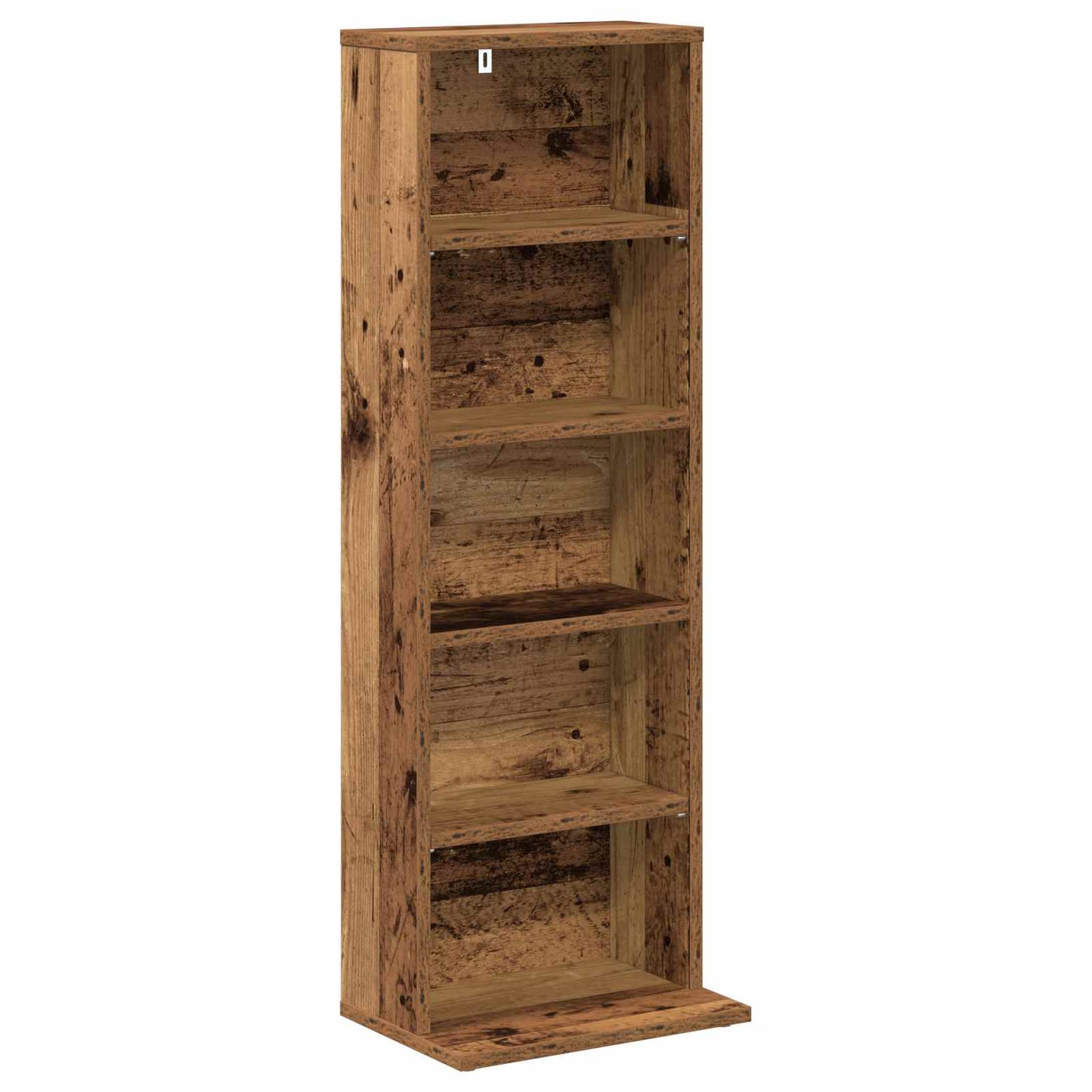 CD Kast 2 st Oud hout 33 x 23,5 x 97,5 cm Bewerkt hout