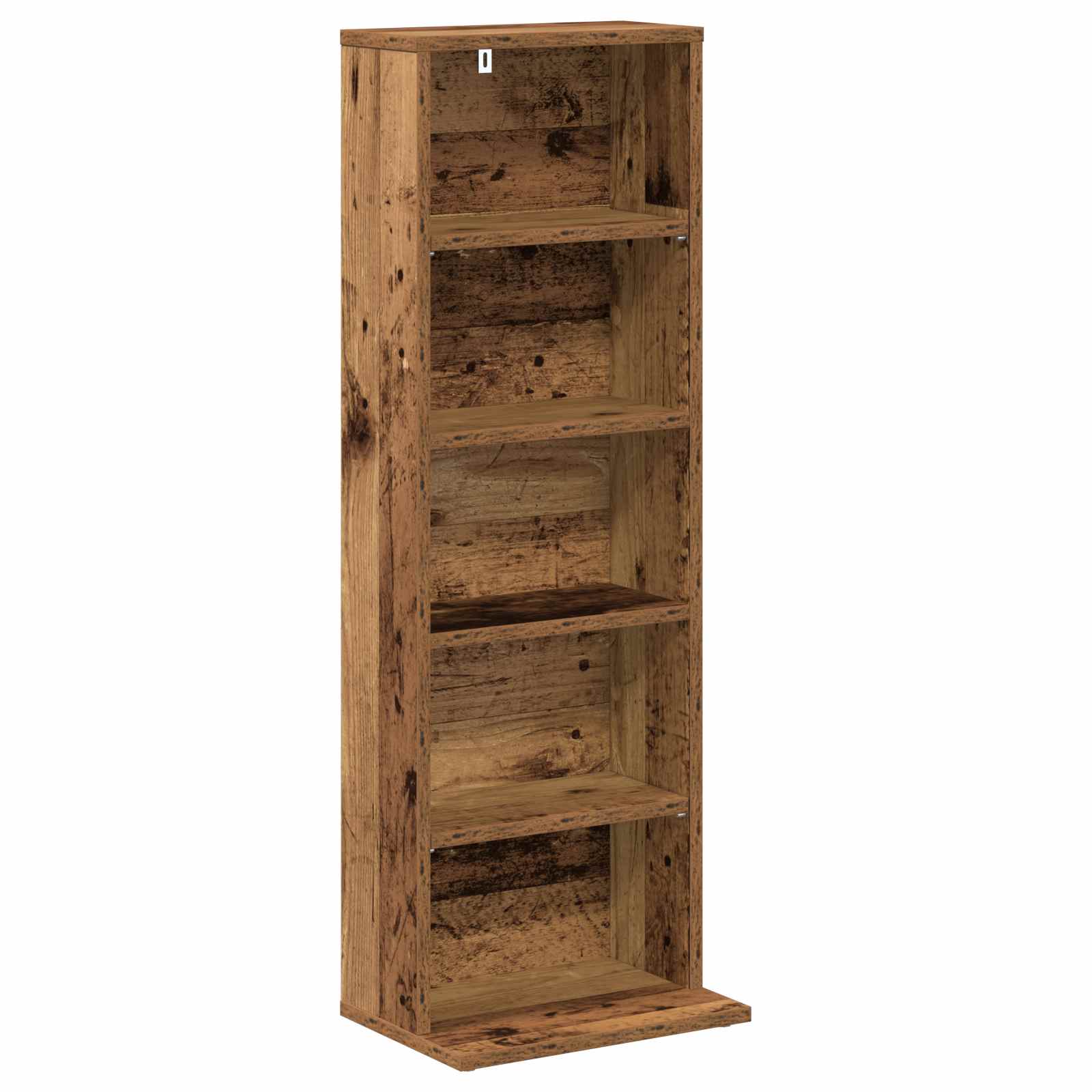 CD Kast 2 st Oud hout 33 x 23,5 x 97,5 cm Bewerkt hout