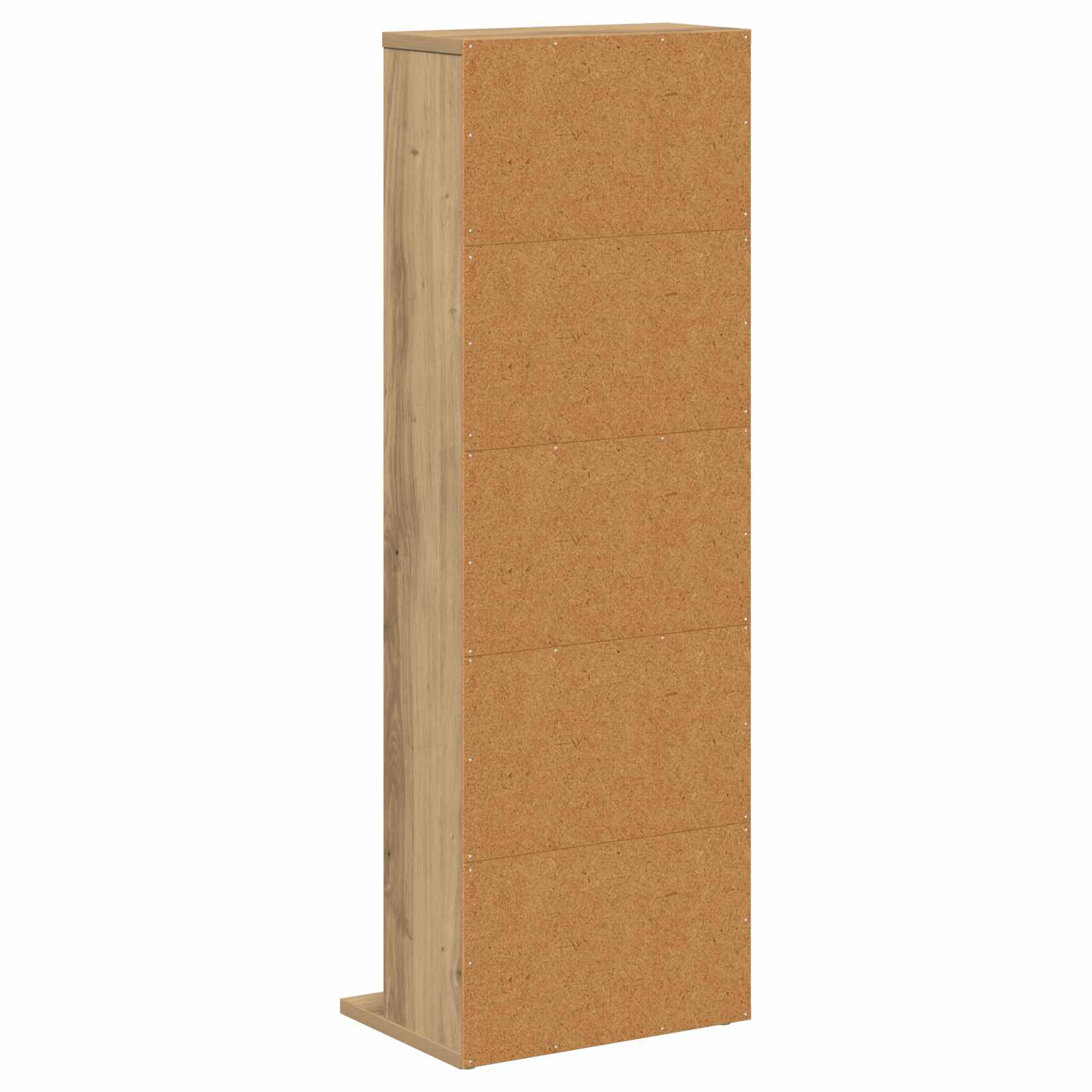CD Kast Artisanaal eiken 33 x 23,5 x 97,5 cm Bewerkt hout