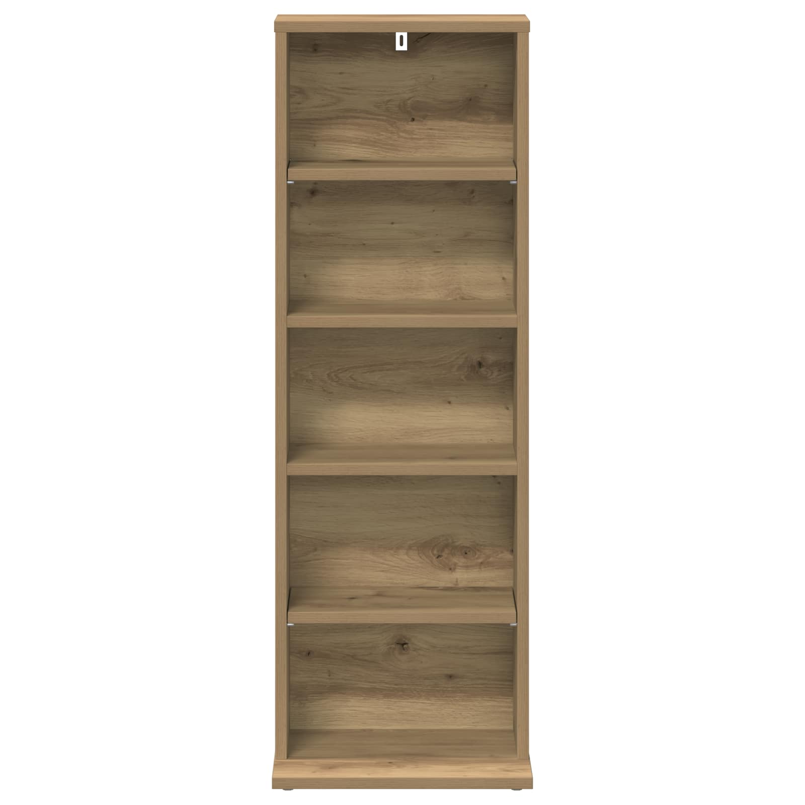 CD Kast Artisanaal eiken 33 x 23,5 x 97,5 cm Bewerkt hout