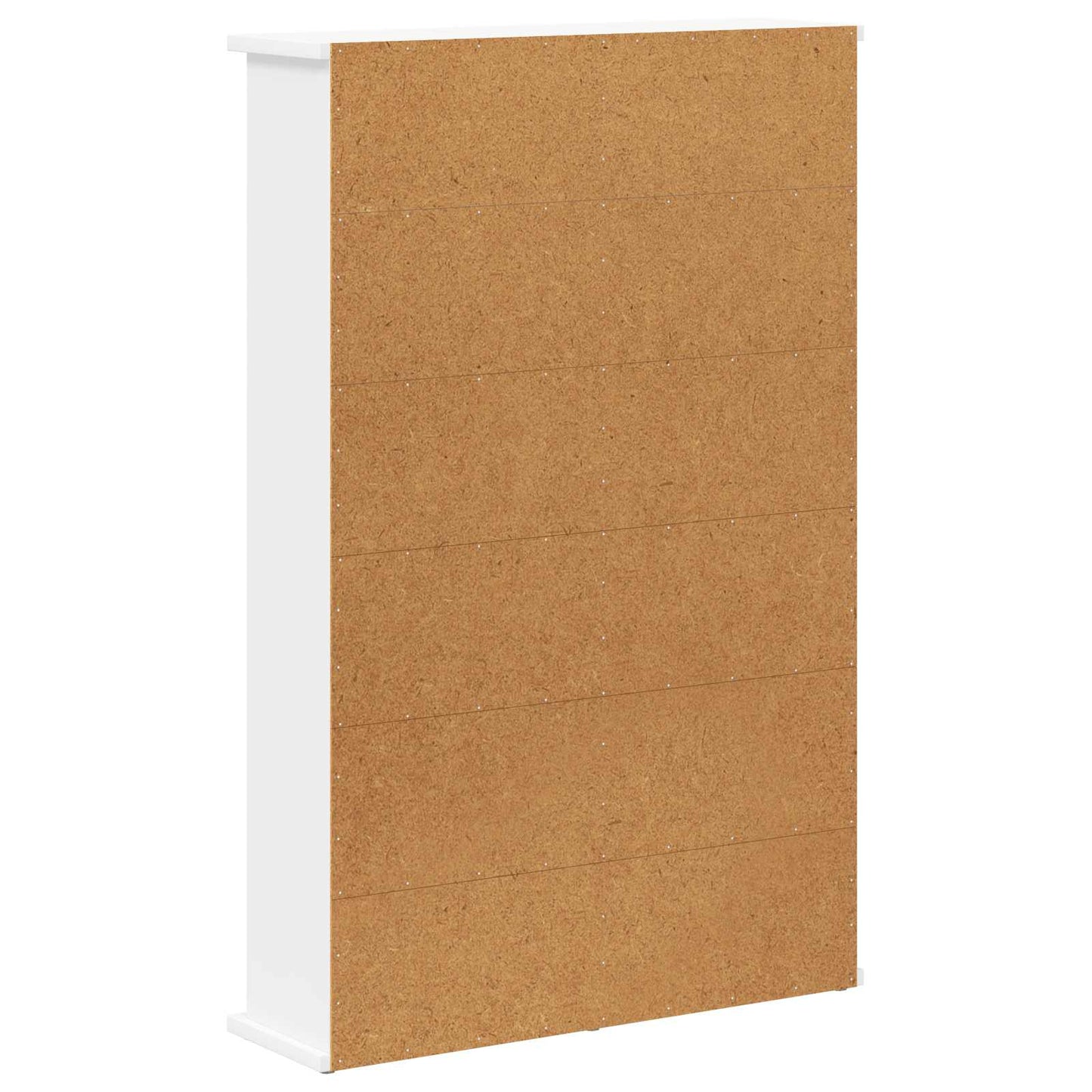 CD Kast Wit 60 x 17 x 92 cm Bewerkt hout
