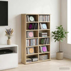 CD kast Sonoma Eiken 60x17x92 cm