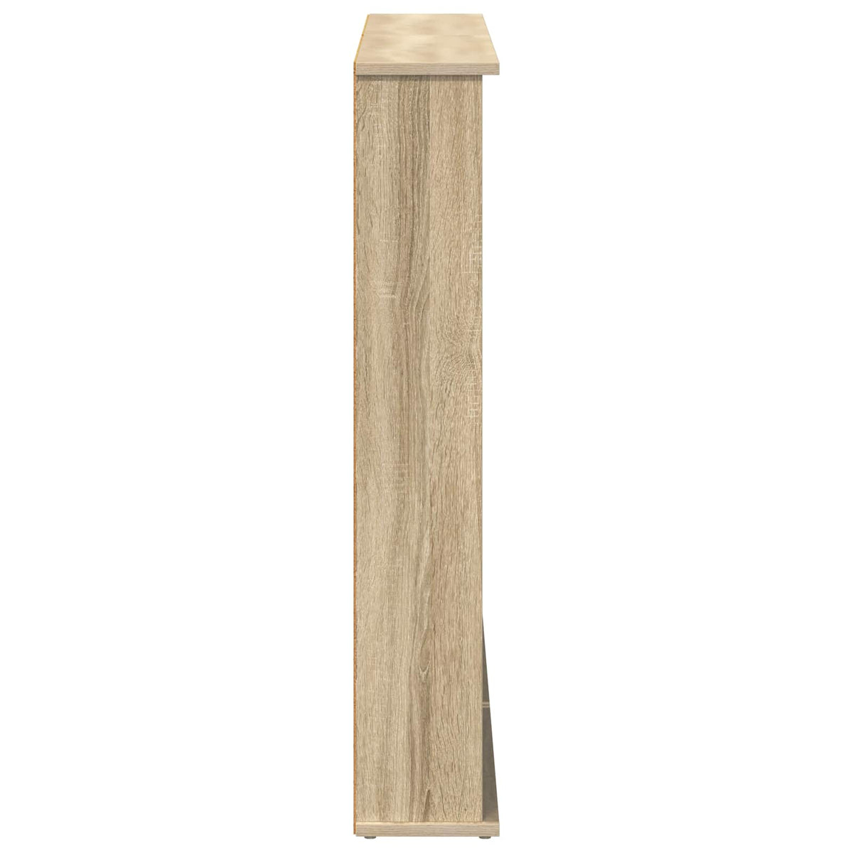 CD Kast 2 st Sonoma Eiken 60 x 17 x 92 cm Bewerkt hout