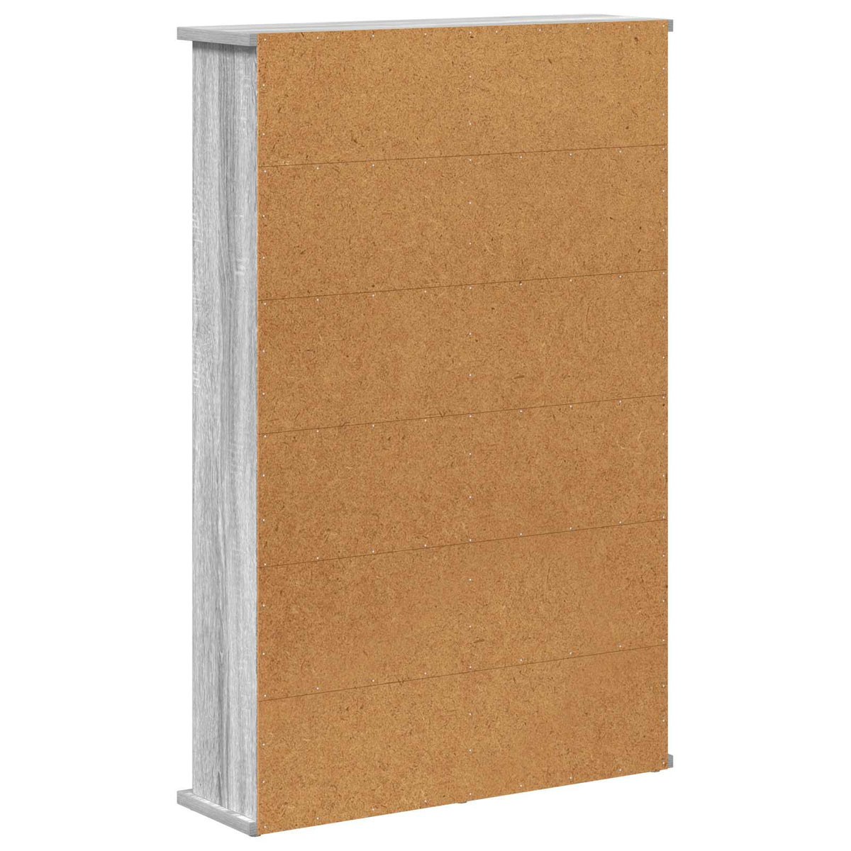 CD Kast Grijs Sonoma 60 x 17 x 92 cm Bewerkt hout
