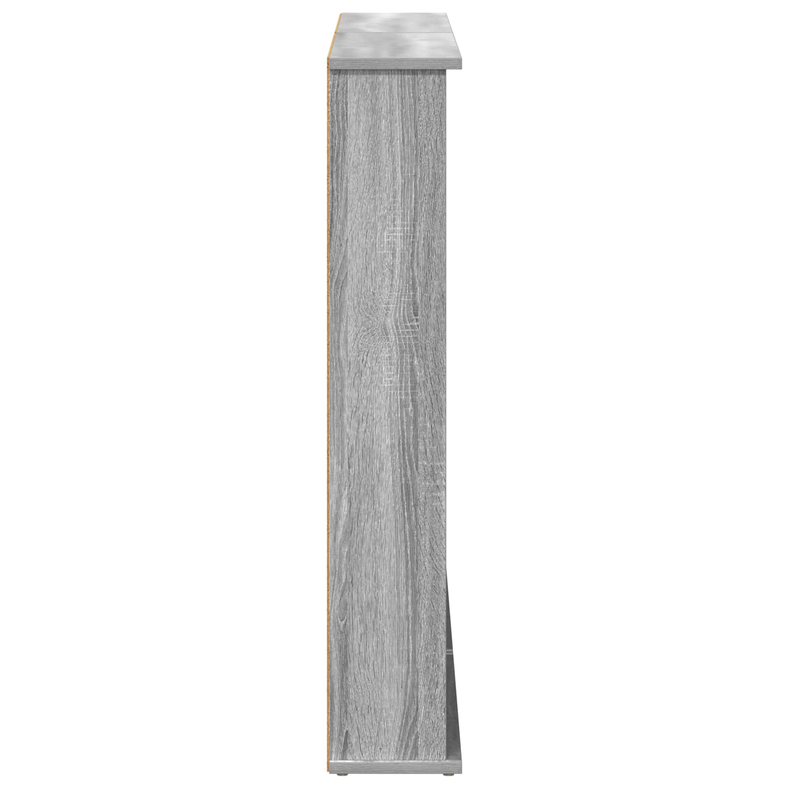 CD Kast 2 st Grijs Sonoma 60 x 17 x 92 cm Bewerkt hout