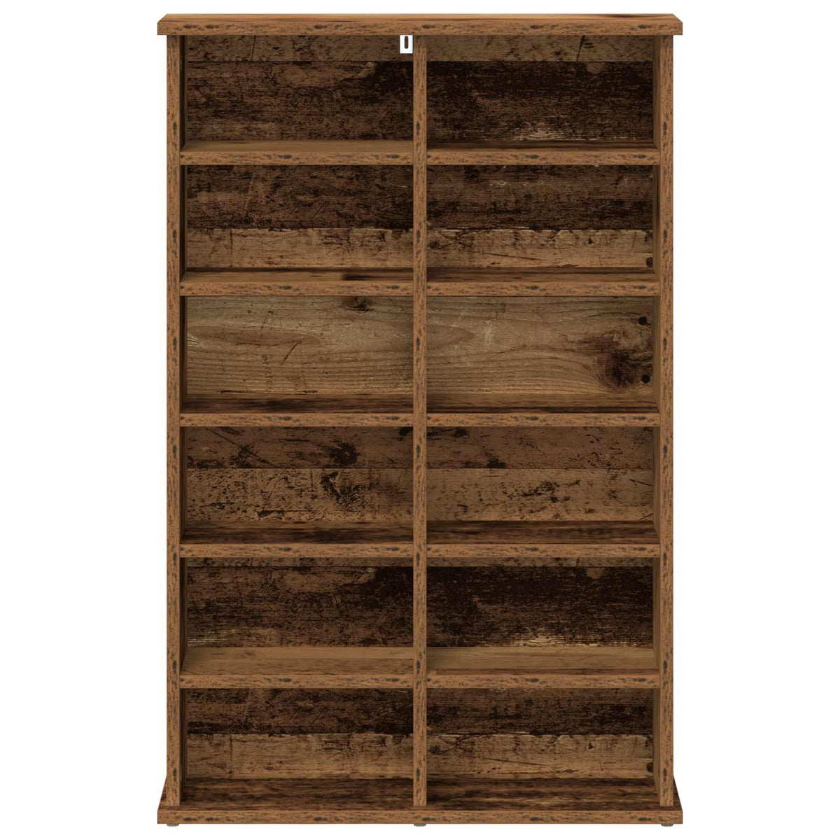 CD Kast Oud hout 60 x 17 x 92 cm Bewerkt hout