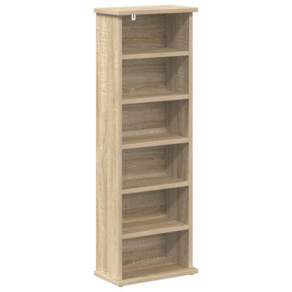 CD Kast Sonoma Eiken 60 x 17 x 92 cm Bewerkt hout