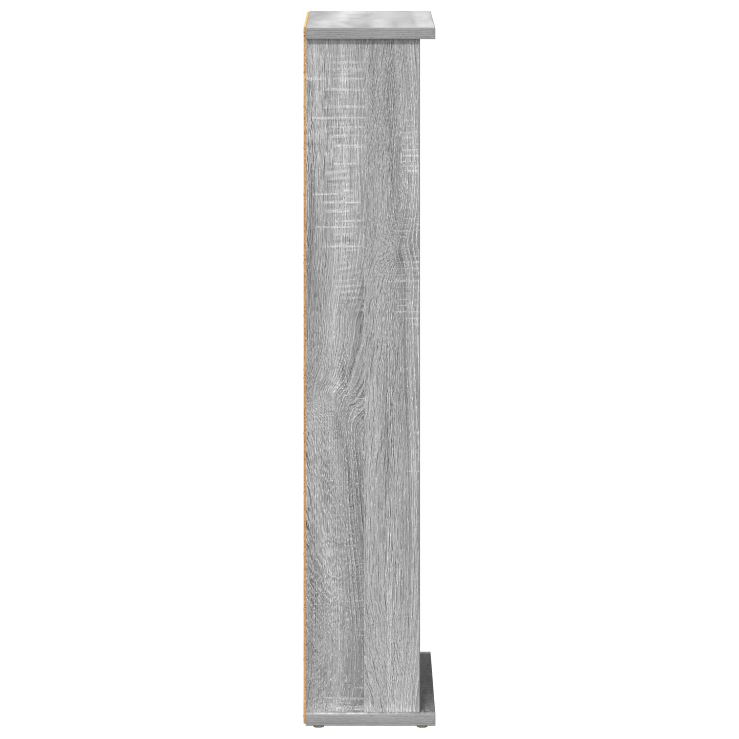CD Kast Grijs Sonoma 60 x 17 x 92 cm Bewerkt hout