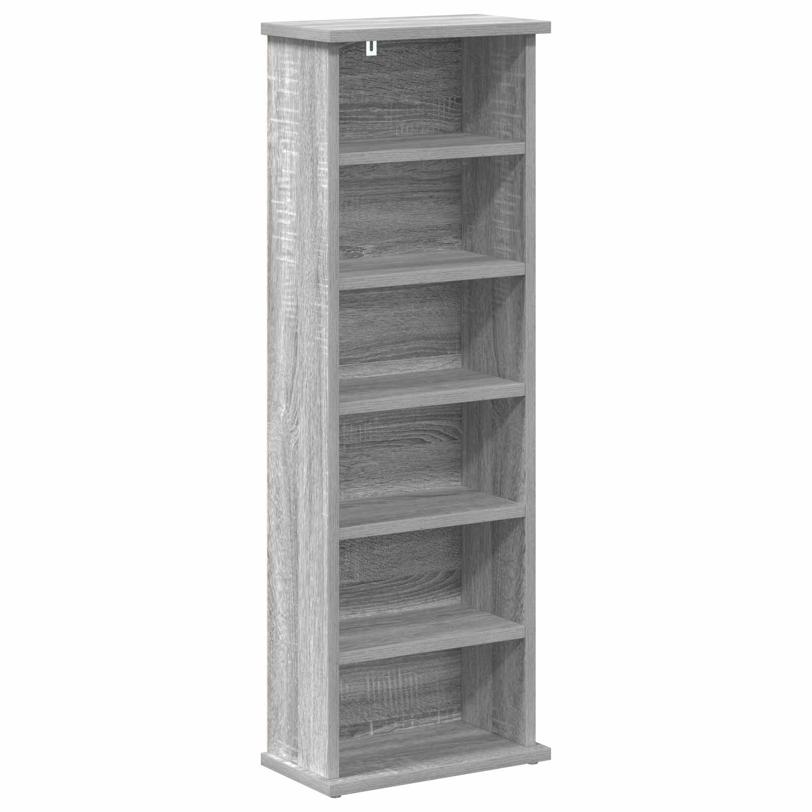CD Kast 2 st Grijs Sonoma 60 x 17 x 92 cm Bewerkt hout