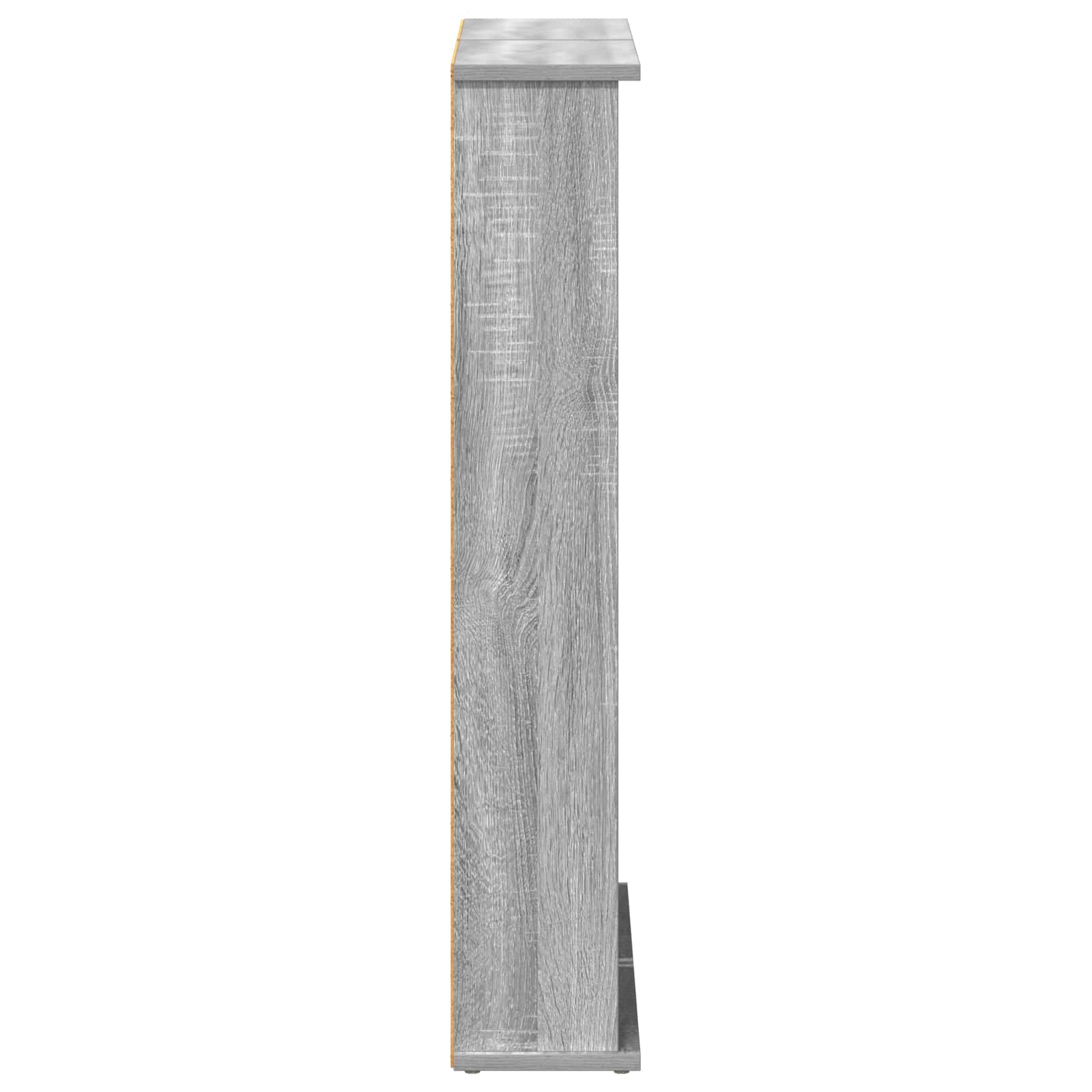 CD Kast 2 st Grijs Sonoma 60 x 17 x 92 cm Bewerkt hout