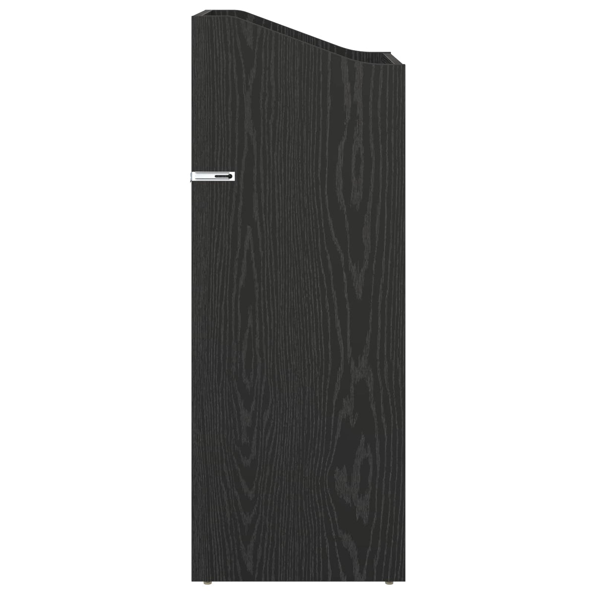 Platenkast Zwart eiken 36 x 36 x 95,5 cm Bewerkt hout