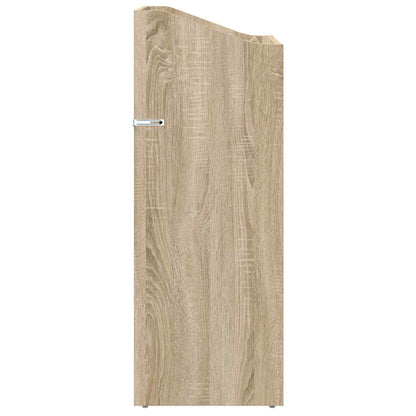 Platenkast Sonoma Eiken 36 x 36 x 95,5 cm Bewerkt hout