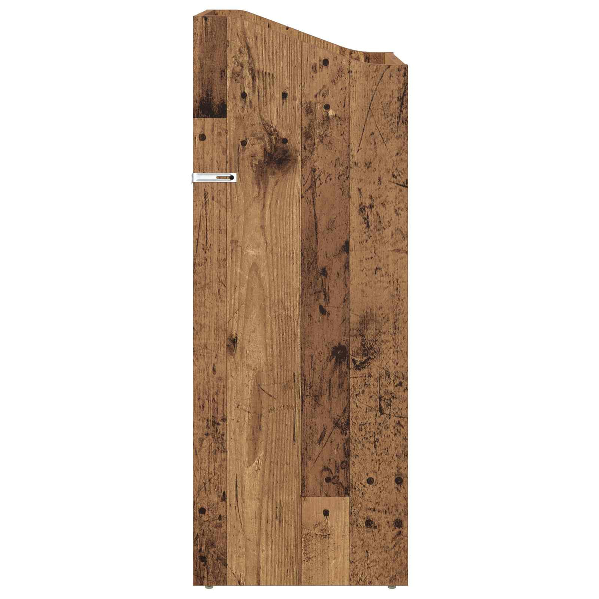 Platenkast Oud hout 36 x 36 x 95,5 cm Bewerkt hout