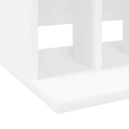 Vinyl Platenspeler Opslag Wit 42 x 33 x 36 cm Bewerkt hout