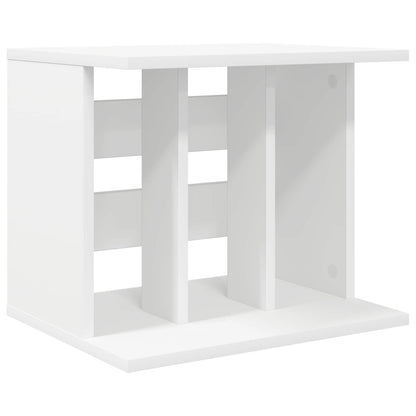Vinyl Platenspeler Opslag Wit 42 x 33 x 36 cm Bewerkt hout